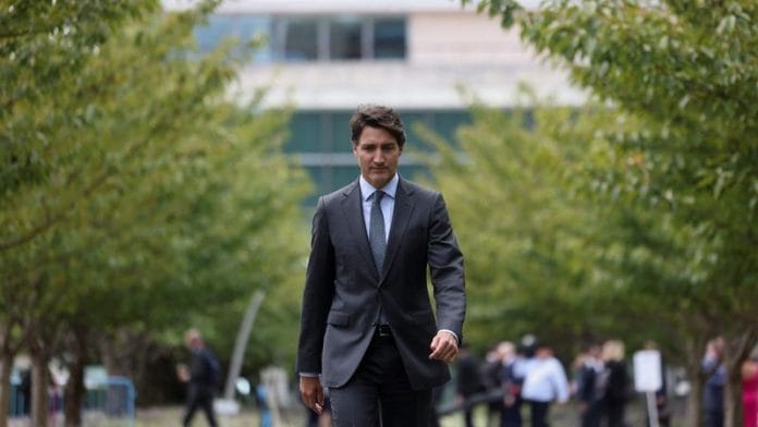 File photo of Canada's Prime Minister Justin Trudeau | Reuters
