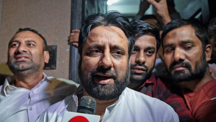 File photo of AAP MLA Amanatullah Khan | ANI