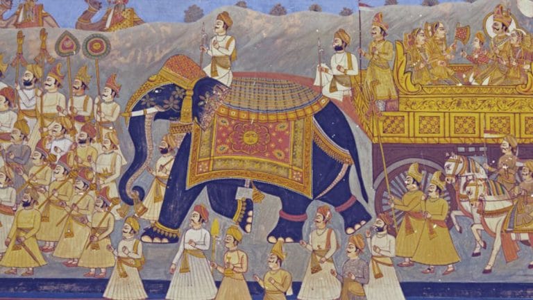 Rajputana was shaped by warrior ethic. It was a barrier to becoming great statesmen