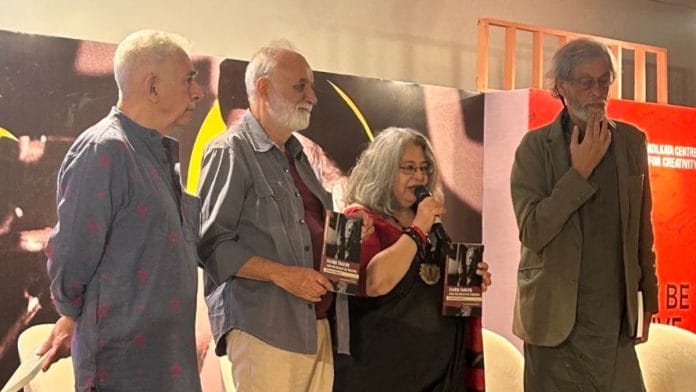 Naseeruddin Shah, MK Raina, Anjum Katyal and Sudhir Mishra at 'Dekh Rahe Hain Nayan', the festival celebrating Habib Tanvir's birth centenary