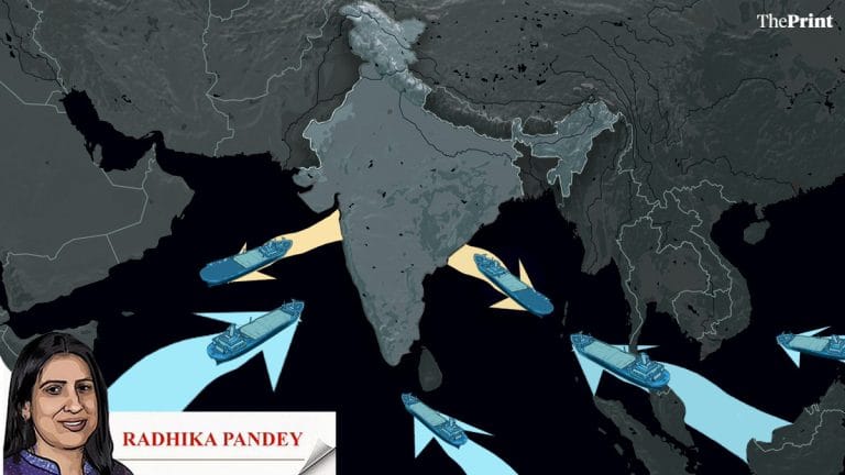 Low demand, costly logistics, China’s deflation hurting India’s goods exports. Services may give cushion