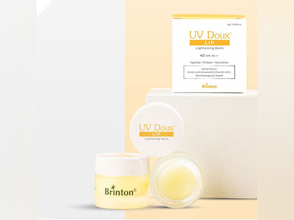 Brinton Pharma Unveils UV DOUX Lightening Balm with SPF 40