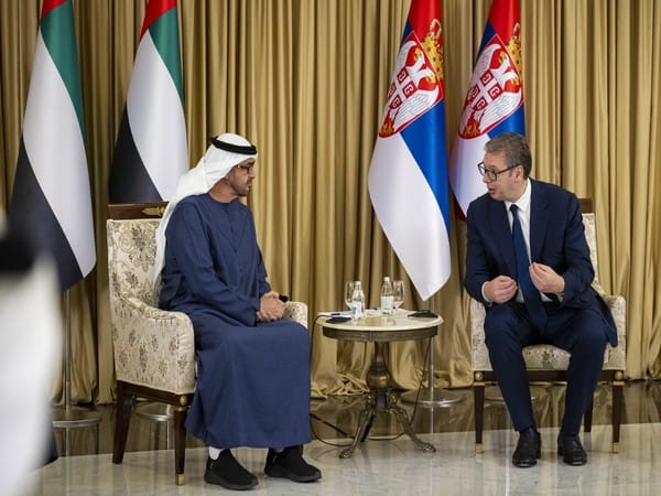 Presidents of UAE and Serbia witness exchange of Comprehensive Economic Partnership Agreement