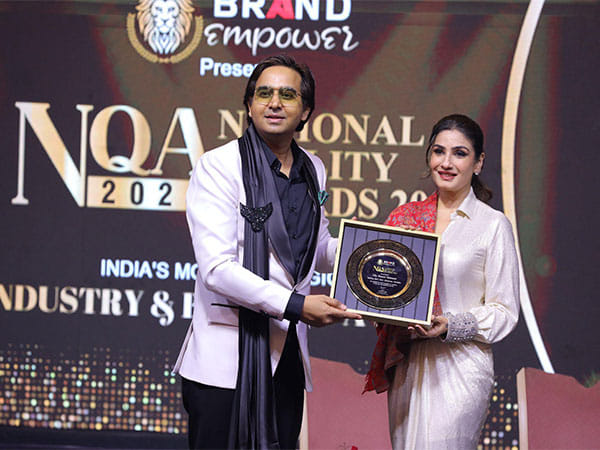 Raveena Tandon Honoured with 