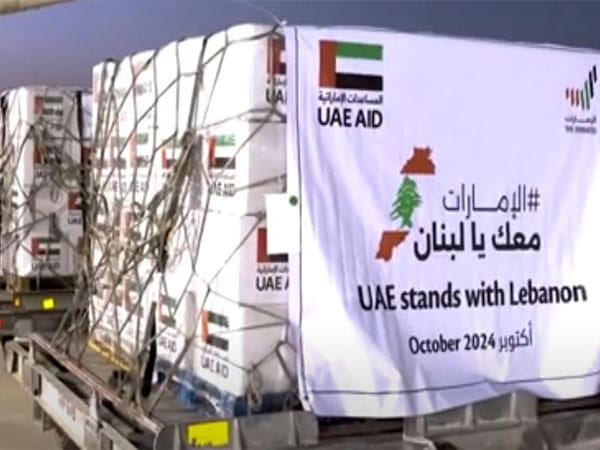UAE delivers additional aid to Lebanon with 9th flight carrying 37 tonnes of provisions for children, women