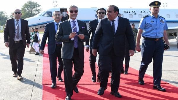 EAM Jaishankar 'warmly recieved' at Nur Khan Airbase: Pak Ministry of Foreign Affairs