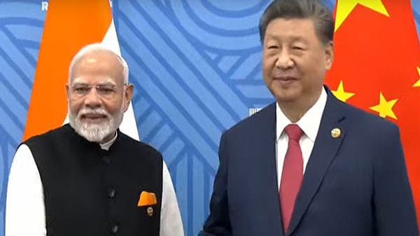PM Modi meets Chinese President Xi Jinping on sidelines of BRICS Summit in Kazan