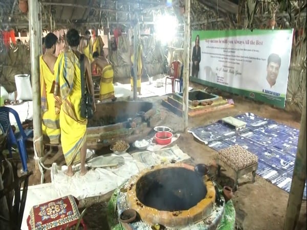 Telangana: 11-day 'yagam' held for Kamala Harris' victory in US Elections