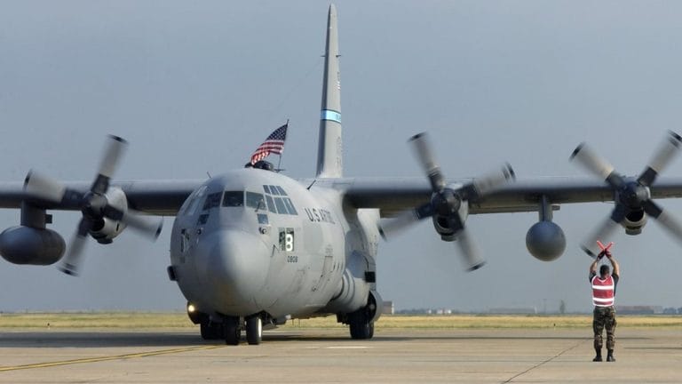 US C-130 en route to India with critical payload: NISAR’s radar antenna reflector