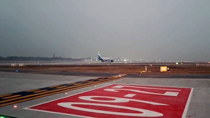 IGI Airport Runway | ANI