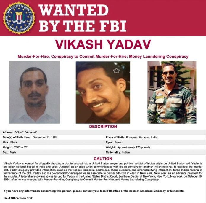India ex-official charged in US murder plot had been arrested in Delhi ...