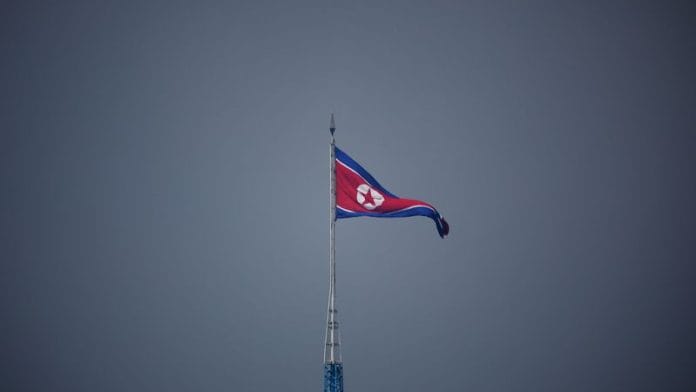 A North Korean flag flutters at the propaganda village of Gijungdong in North Korea | File Photo: Reuters