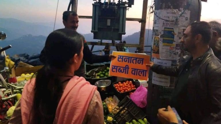 Amid mosque row, ‘Sanatan subzi wala’ placards new flashpoint in Shimla. ‘Locals over outsiders’