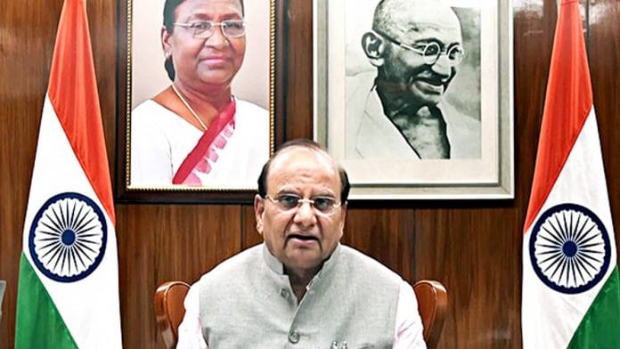 File photo of Delhi Lieutenant Governor V.K. Saxena | ANI