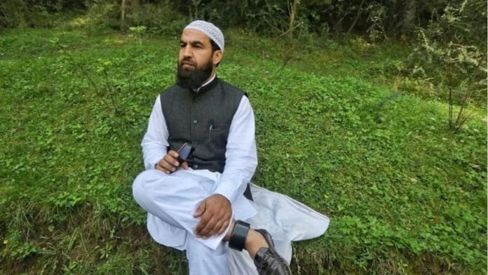 File photo of Hafiz Mohammad Sikander Malik | Praveen Jain | ThePrint