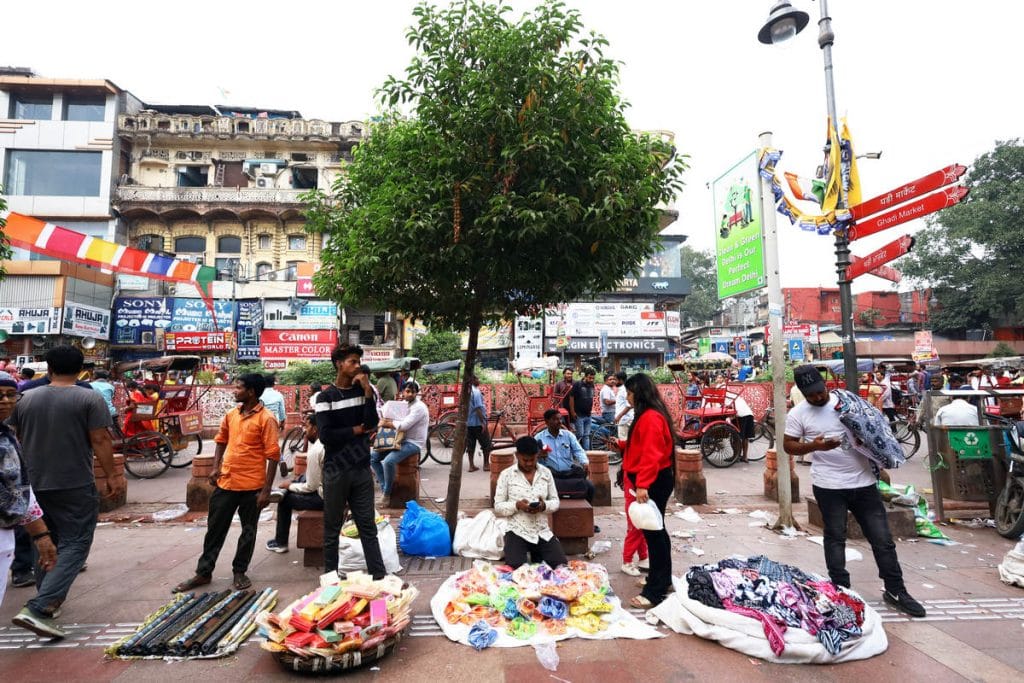 A busy street in Chandni Chowk, Delhi | Photo: Manisha Mondal | ThePrint 
