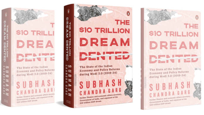Book cover of 10 Trillion Dreams Dented | Penguin India