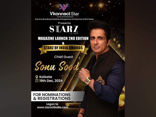 Starz of India Awards Returns with Its Second Edition, Promising an Unforgettable Evening With Chief Guest Sonu Sood