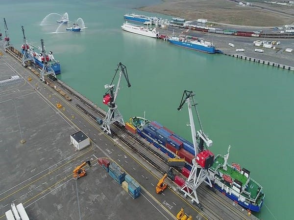 Kazakhstan, Azerbaijan, China to establish Intermodal Cargo Terminal in Port of Baku