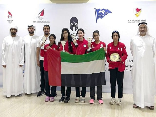 UAE wins two gold medals in Arab Women's Sailing Championship in Bahrain