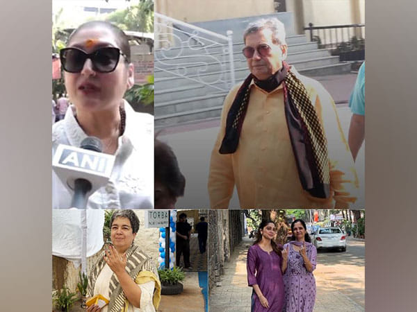 Maharashtra polls: Filmmaker Subhash Ghai, Sunita Ahuja, Sharvari Wagh, others cast their vote