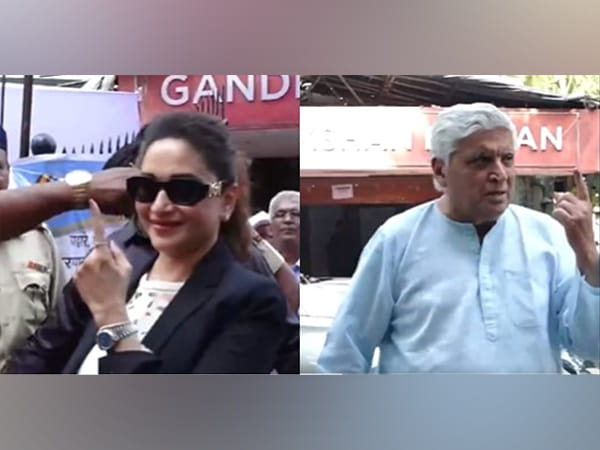 Madhuri Dixit, Javed Akhtar among celebreties to cast their ballot in Maharashtra polls