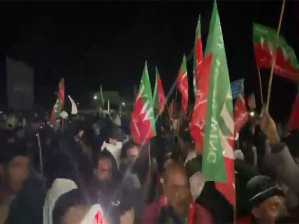 PTI supporters mobilise for protest at night in Islamabad | X\@PTIofficial