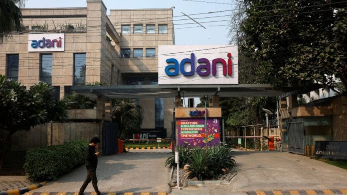 The corporate office of Adani Group in Gurugram | Photo: REUTERS/Priyanshu Singh