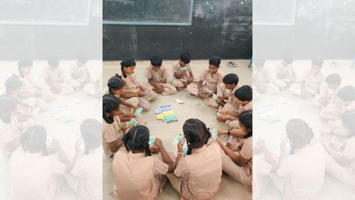Children playing games at Chennai's gender club | By special arrangement