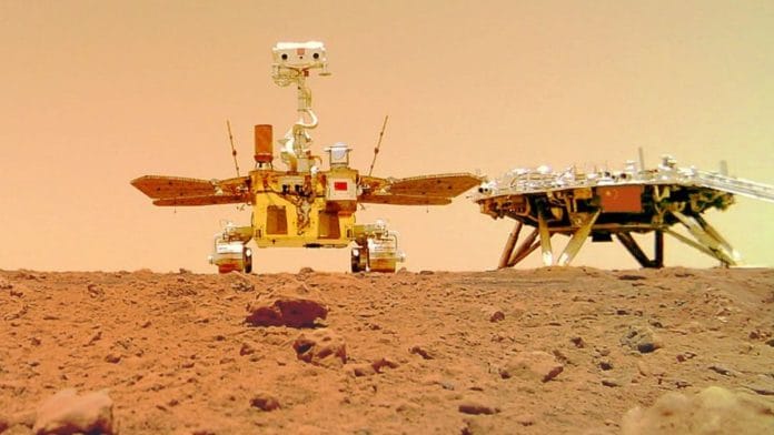 File photo: Chinese Mars rover, Zhurong | China National Space Administration