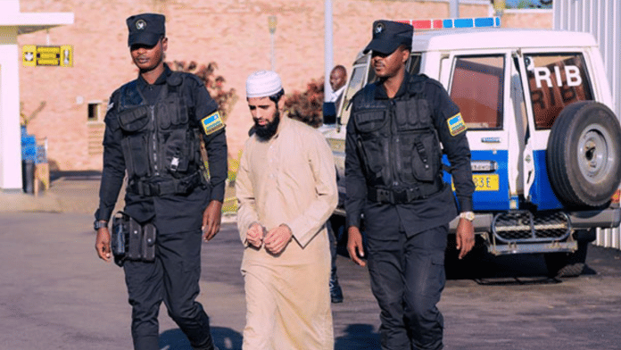 Salman Rehman Khan in custody in Kigali | X:@RIB_Rw