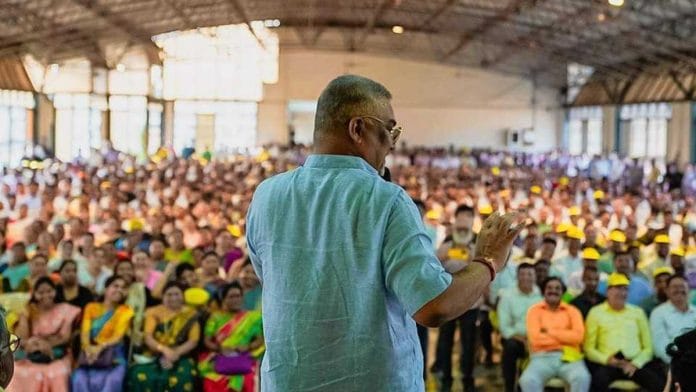 File photo of Bahujan Vikas Aghadi chief Hitendra Thakur | Facebook