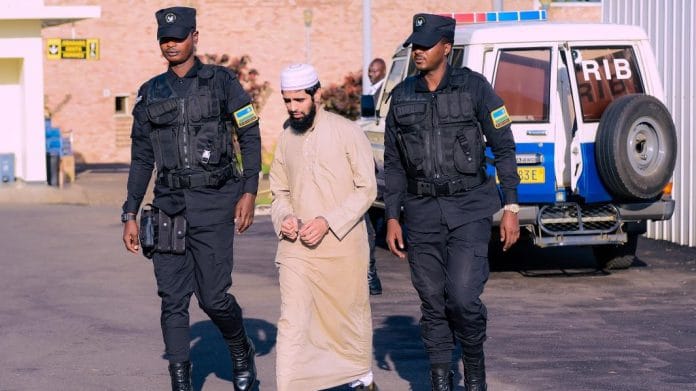 Salman Rehman Khan in custody in Kigali | X:@RIB_Rw