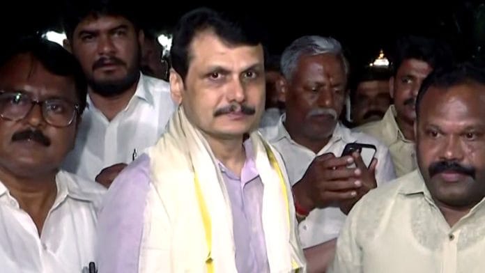 File photo of Tamil Nadu minister Senthil Balaji | ANI