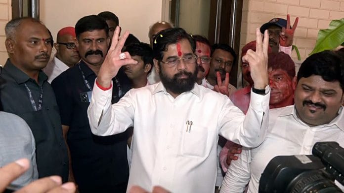 File photo of Maharashtra Deputy CM Eknath Shinde | ANI