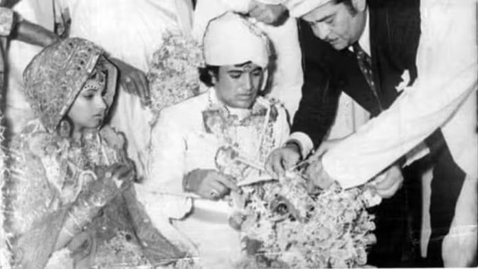 Rajesh Khanna and Dimple Kapadia wedding | X