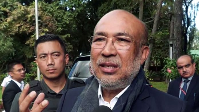 Manipur CM Biren Singh | File photo | ANI