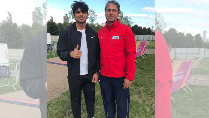 Indian javelin star Neeraj Chopra with three-time Olympic champion and his coach Jan Zelezny in 2017 | Pic credit: Instagram/neeraj____chopra