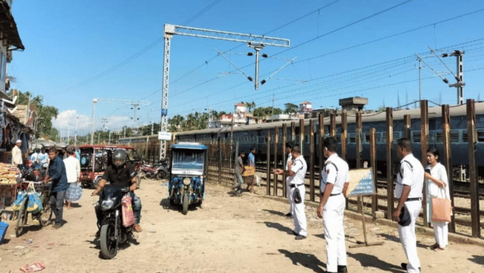 File photo of Assam Police personnel on duty | X/@HailakandiPolic
