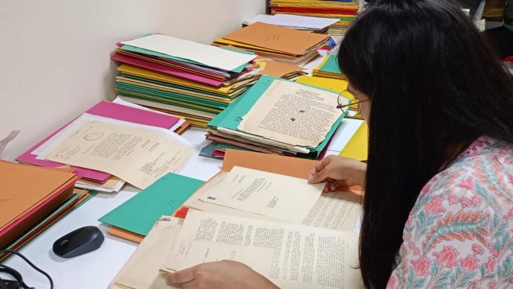 Ashoka University archivist 