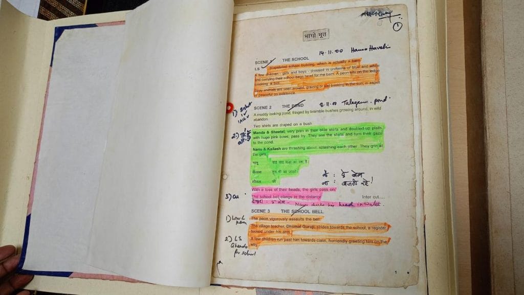 script at Ashoka archive 