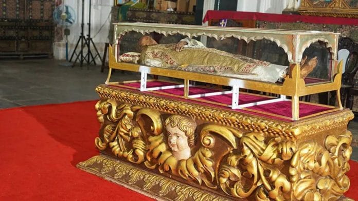 The Relics of St Francis Xavier