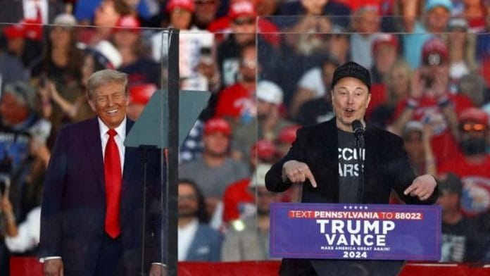 Donald Trump and Elon Musk | (c) Copyright Thomson Reuters 2024