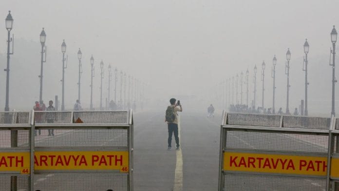 The city under a dense smog | Suraj Singh Bisht, ThePrint