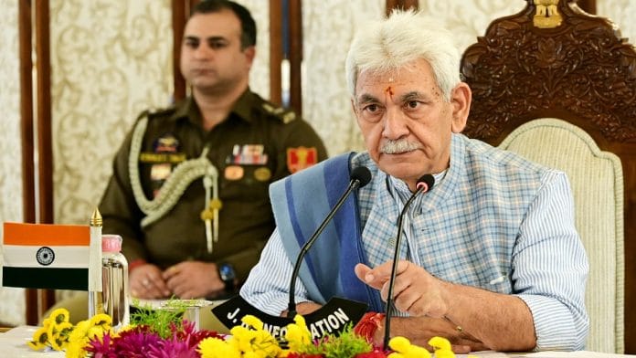 Representational Image for LG Manoj Sinha | ANI