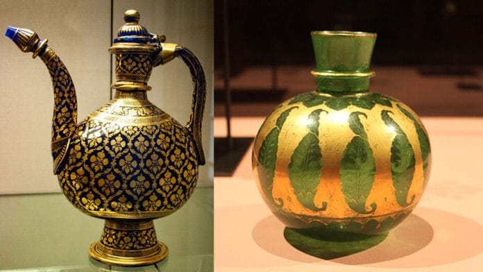 Mughal glassware
