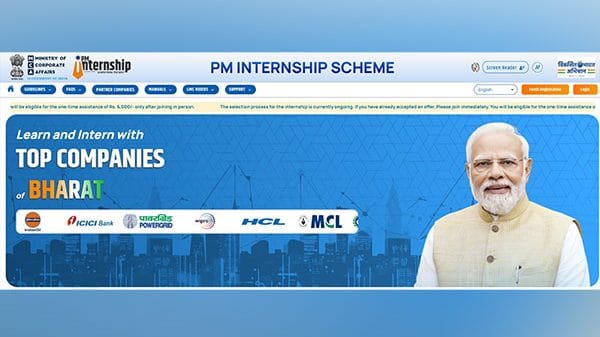 Prime Minister's Internship Scheme to provide one crore opportunities in top companies over five years