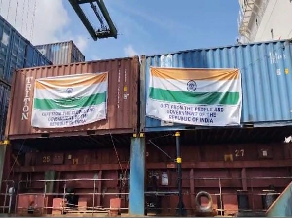 India sends 2200 MT rice to Myanmar