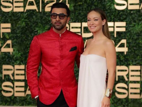 Ranbir Kapoor steals attention as he poses with Olivia Wilde at Red Sea International Film Festival 