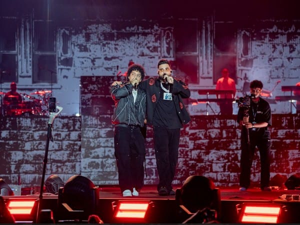 Rapper Hanumankind joins Karan Aujla at sold-out Bengaluru stop of 'It Was All A Dream' India iour